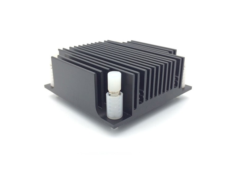 工業電子散熱片 50x50x18mm 孔距41x41mm